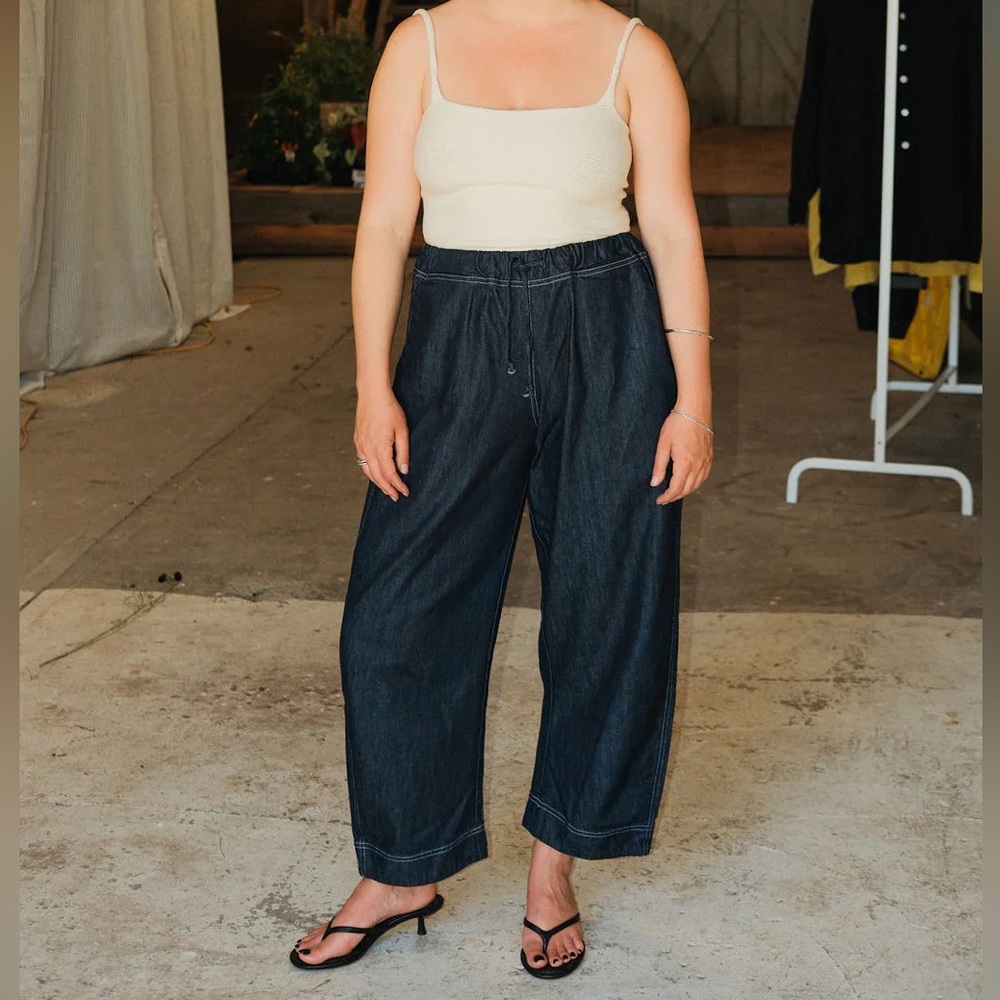 Shelter Jules Pant in Denim